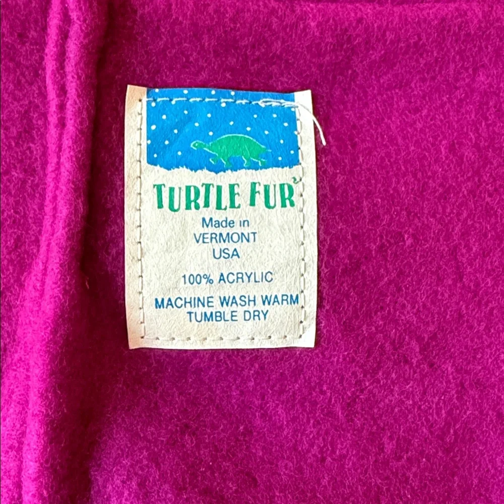 Turtle Fur Fuschia Pink Neck Gator Made in Vermont!